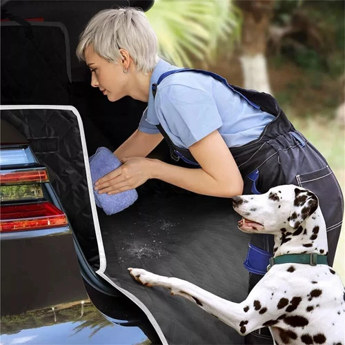 Auto Kofferraumschutz Hunde Matte Schondecke Schutzbezug XL Abdeckung Universal - Bild 6 von 10