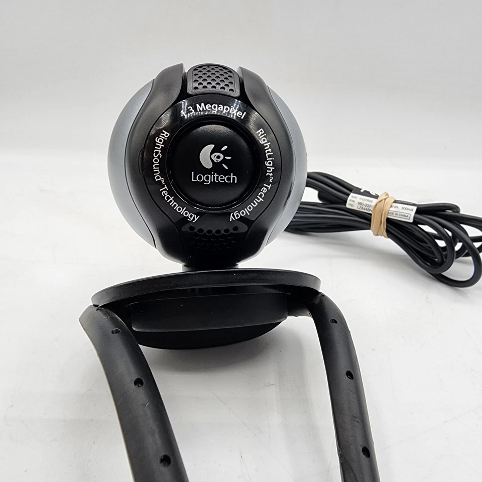 Logitech Webcam V-UCR45 Work Social Video Call 1.3 MP Wide Angle Easy Set Up - Image 4 of 4