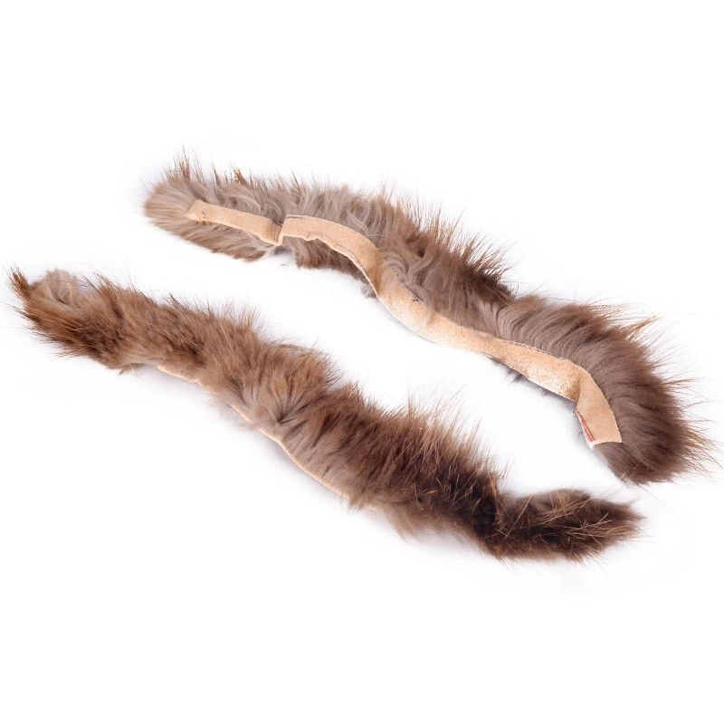 SF 1 Pair Archery Bow String Silencer Beaver Fur Dampener Recurve Bow Longbow - Image 3 of 4