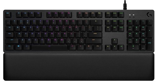 Logitech G513 mechanische Gaming-Tastatur RGB GX-Brown QWERTY - Schwarz (ES)