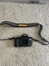 Canon EOS Rebel S-2 35MM SLR Camera NIKON Strap UNTESTED FOR PARTS  