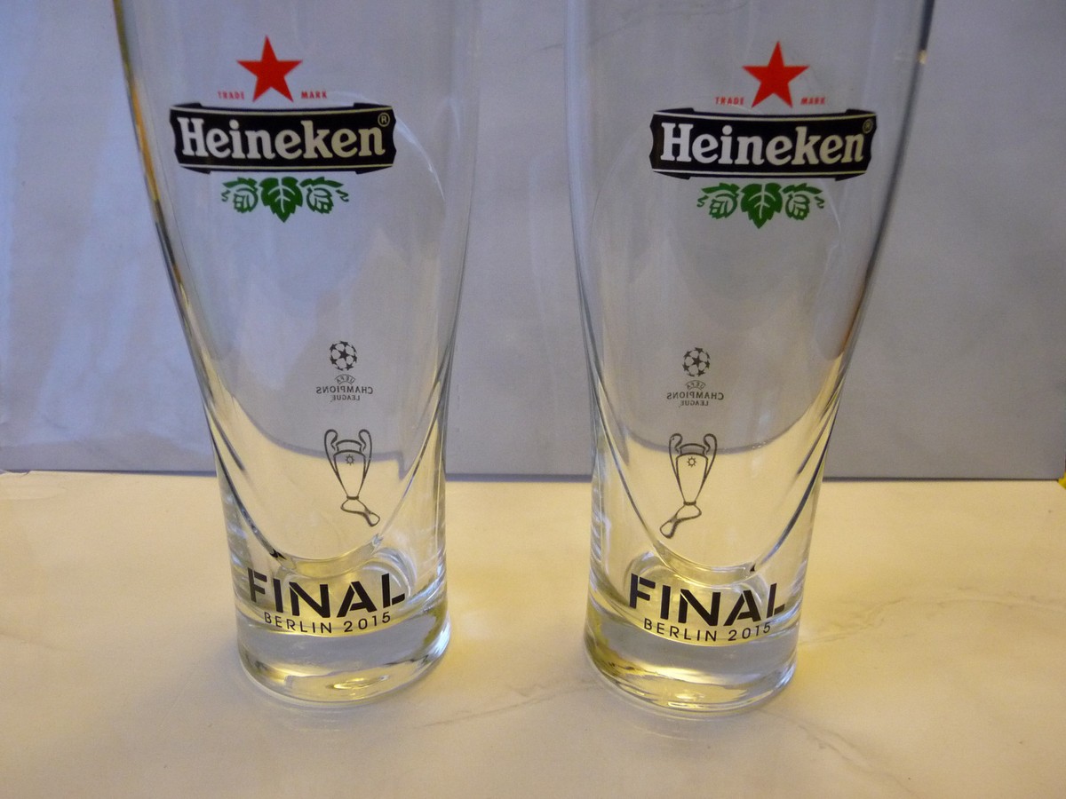 ハイネケン UEFA チャンピョンズリーグ 決勝 グラス6個 2015 ベルリン ハイネケン UEFA チャンピョンズリーグ 決勝 グラス6個 2015