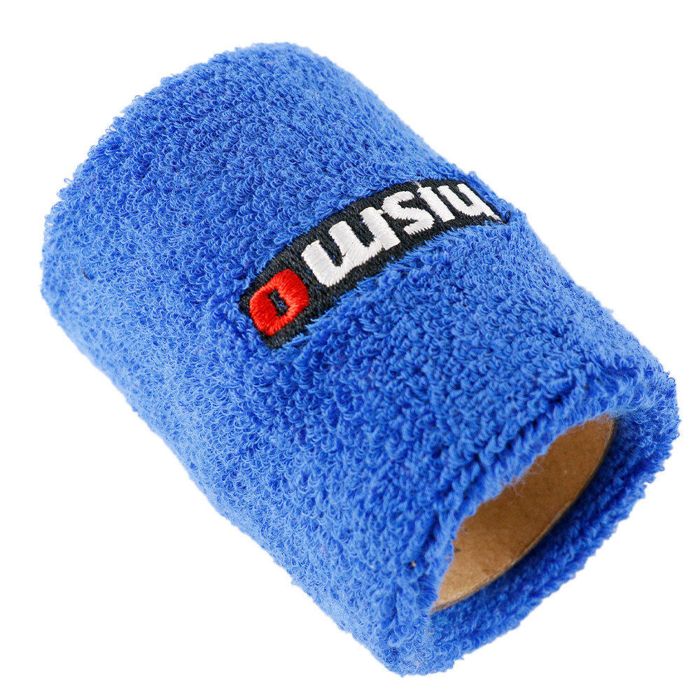 1pcs Blue Clutch Brake Oil Reservoir Fluid Tank Sock Cover Car Sweat