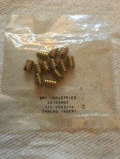 (qty. 12)  DRI INDUSTRIES 1/4-20 x 5/16 THREAD INSERT