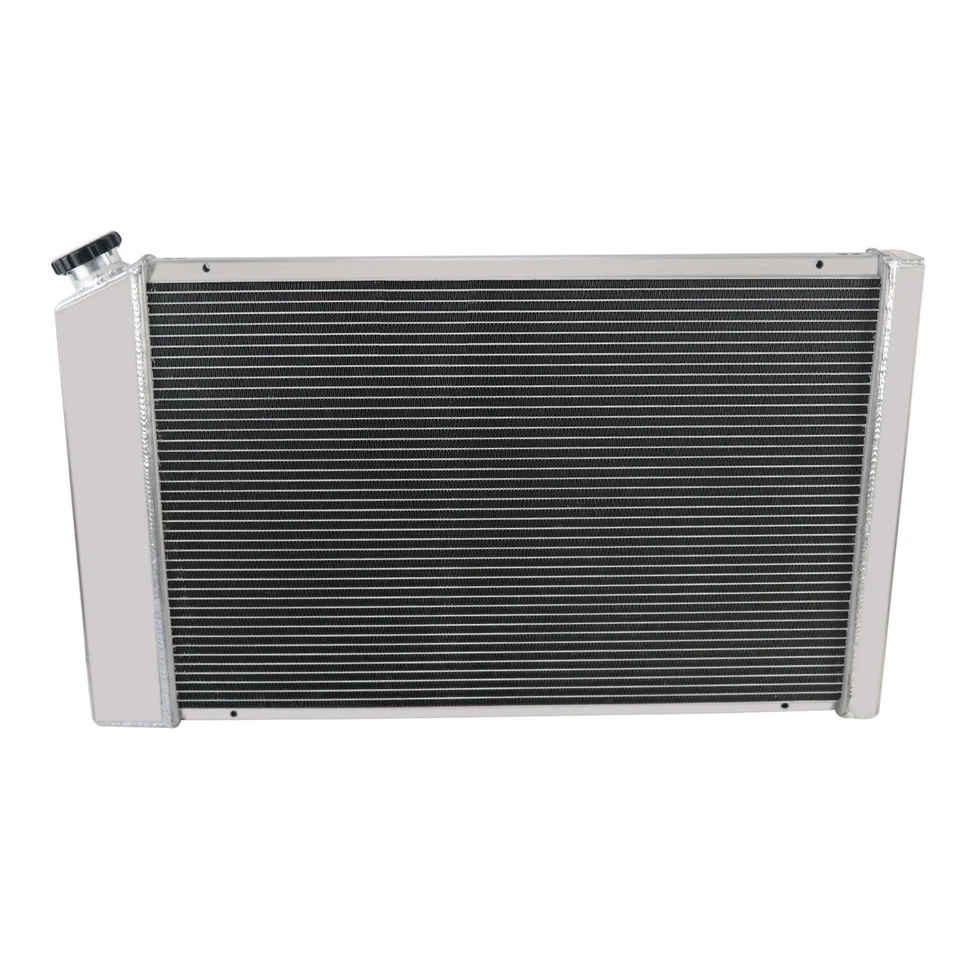4-ROW Radiator FIT 1970-85 Chevy Pickup GMC C/K Camino/Monte Truck/El A Carlo AT - Image 3 of 4