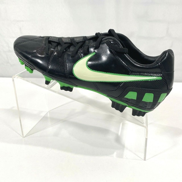 nike t90 black and green