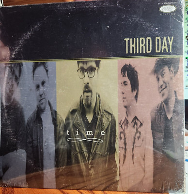 Time by Third Day 25th Anniversary Edition Colored Vinyl ( BLUE)