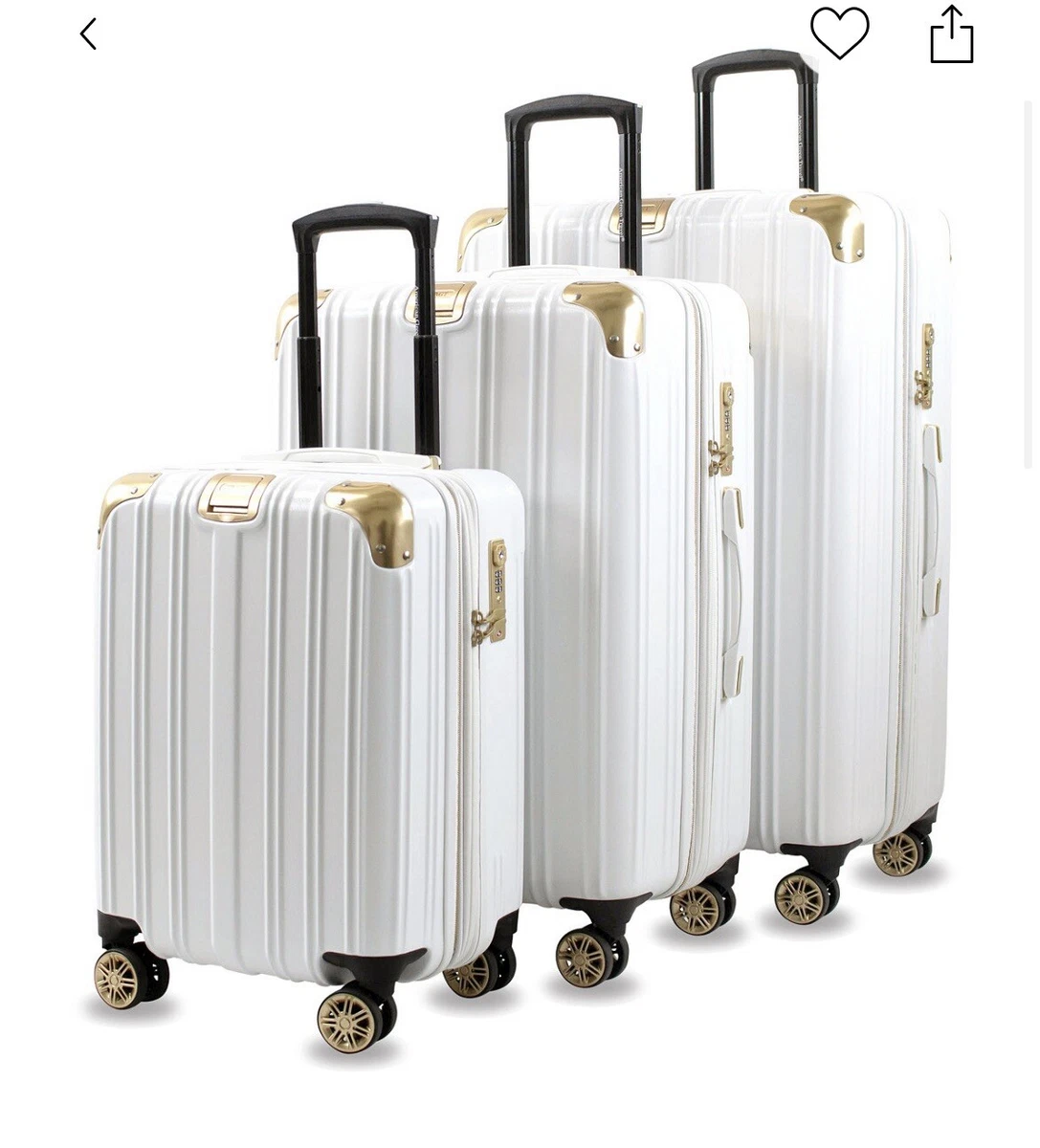 Luggage set under 100 sale