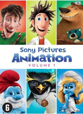 Sony Pictures Animation (Volume 1) NEW PAL 5-DVD Box Set James McAvoy