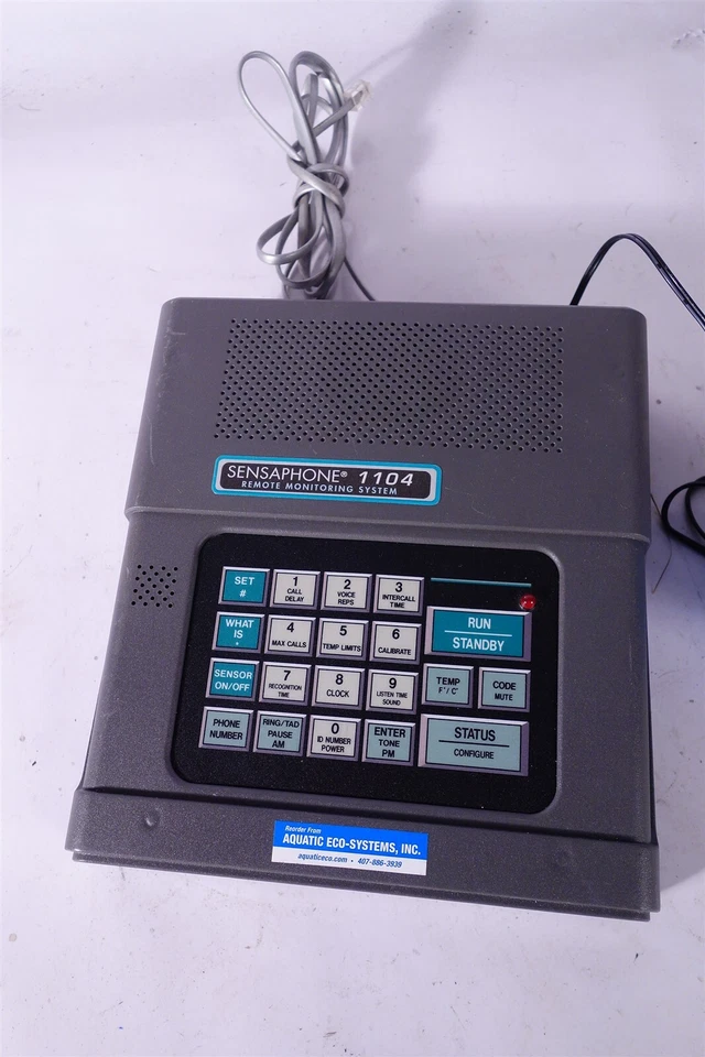 Sensaphone 1104 Remote Monitor System Autodialer /  - Image 3 of 4