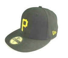 New Era 59Fifty Black/Gold MLB Pittsburgh Pirates On Field Game Size 7