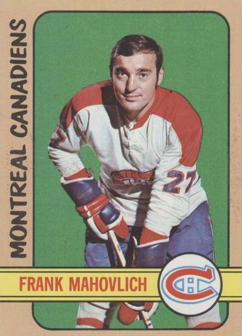 1972-73 Topps - Frank Mahovlich #140 - 1 of 1