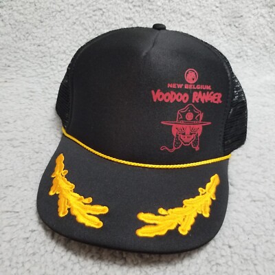 Voodoo Rope Hat New Belgium Brewing Voodoo Ranger IPA Beer Snapback Trucker Hat Rope ...