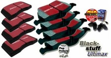 EBC Bremsbeläge Blackstuff Vorne+Hinten für Opel Kadett E