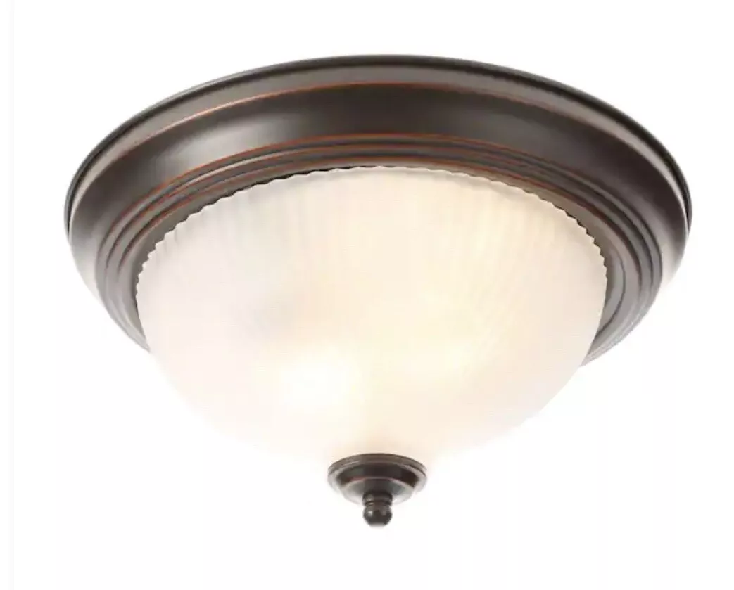 Hampton bay 11 in on sale flush mount