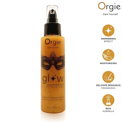 Orgies Glow Shimmer Body Oil - Moisturizing Body Oil Illuminating