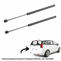 2 Gasfedern Kolben HeckträGer GepäCk X Xpeugeot 5008 Von 2009
