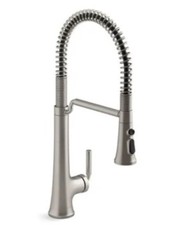 KOHLER K-23765-VS Kitchen Faucet Tone SingleHole Pull Down Sprayer Stainless NEW