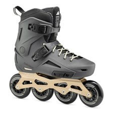 Rollerblade Lightning 90 Men's Urban Inline Skate, Anthracite and Taupe 12