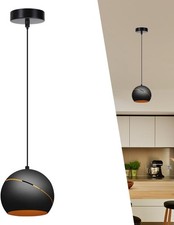 LAMPADARIO LAMPADA SOSPENSIONE DESIGN MODERNO INDUSTRIALE NERO E27 AIGOSTAR