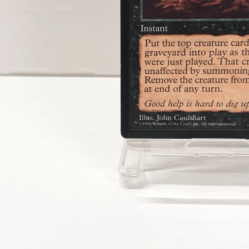 Magic the Gathering Shallow Grave Mirage 1996 Instant Card Japan - Image 4 of 4