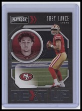 2021 Panini Playbook #NXT-TLA Trey Lance Next Up RC