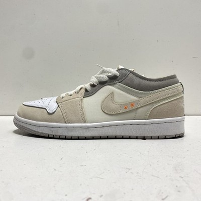 Nike Air Jordan 1 Low SE Craft Inside Out White Grey Sail Size 8.5
