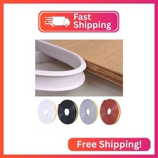 U-Shape Edge Banding, 16.4ft Self Adhesive Veneer Edging,TPE Flexible Furniture