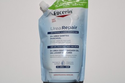 Eucerin Urea Repair 5% Urea Gentle Shower Gel 400ml Refill Very Dry,Rough Skin