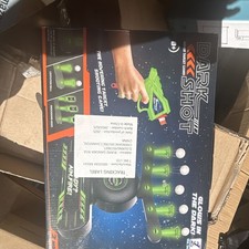 Dark Shot Hover Target Shooting Game Set Blaster Luminous Bullets Floating Balls