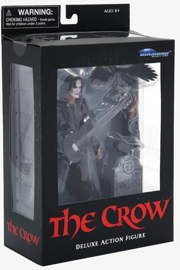 El Cuervo Brandon Lee As Eric Draven Diamond Select Toys Deluxe action figure