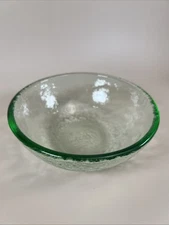 Fire and Light Recycled Glass Celery Green Cereal Bowl 6”