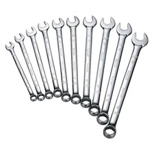 DeWalt Metric Combination Wrench Set 10 pc DWMT72166