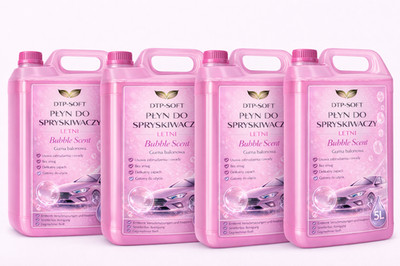 20 Liter Scheibenreiniger mit Sommerduft Bubblegum 4x 5L Scheibenwischwasser TOP