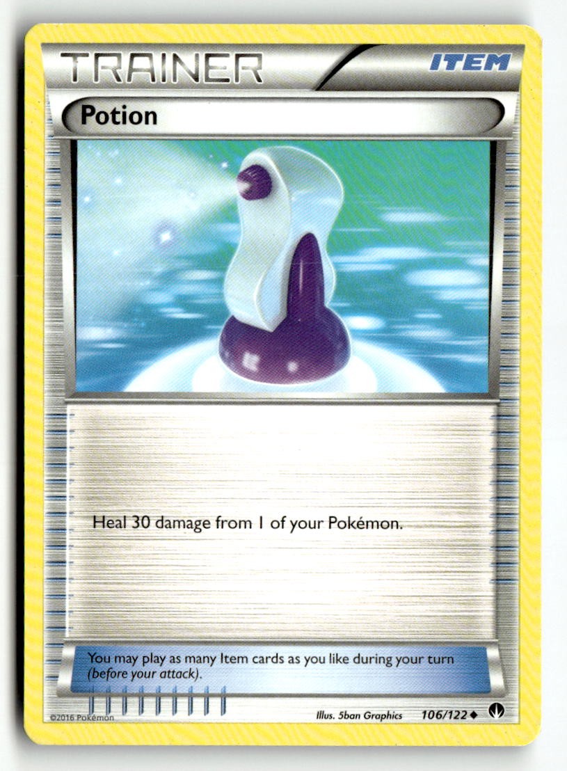 Potion 106/122 Uncommon BREAKpoint Pokemon Lightly Played