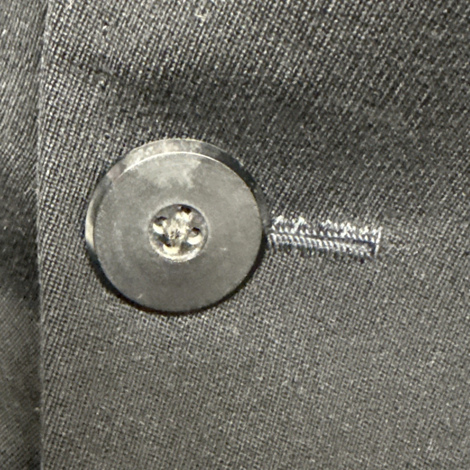 VTG Italian 60s Wool Overcoat Trench Gino di Firenze Size 40R *See Description image 14