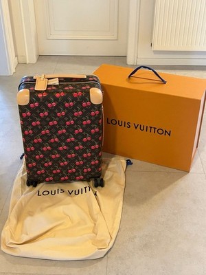 Louis Vuitton Trolley X Takeshi Murakami Cherry Horizon 55 Brown Monogram