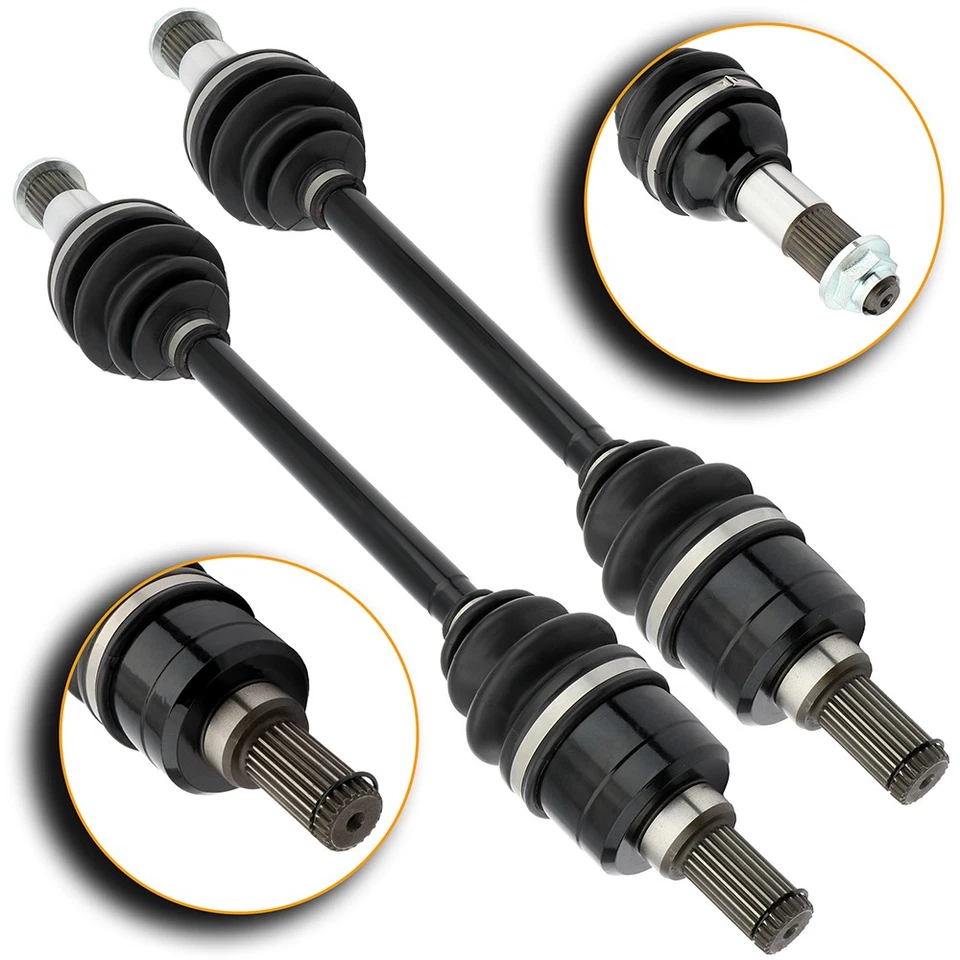 2X CV Axle Drive Shaft Rear Driver Passenger For Yamaha Grizzly 700 2014-2019 - Image 4 of 4