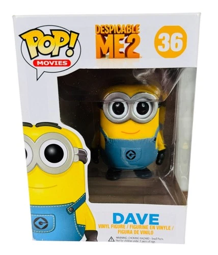 DAVE #36 FUNKO POP DESPICABLE ME 2 Movies Vinyl Figure Toy Minion
