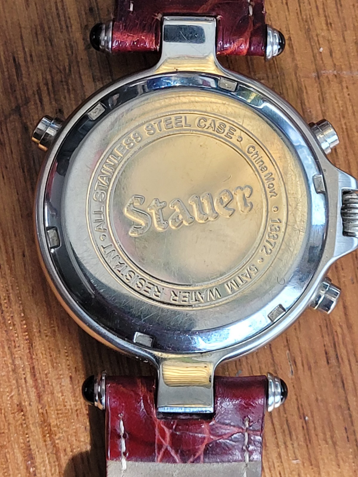Stauer Graves Automatic Moonphases Chronograph Wa… - image 2