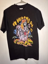 BB Verano Shirt Made in USA LA Apparel Shaka Wear High Quality UVST Skeleton Tee