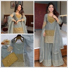 Ready To Wear Salwar Kameez Indian Suit Wedding Pakistani Dress Bollywood 3Piece