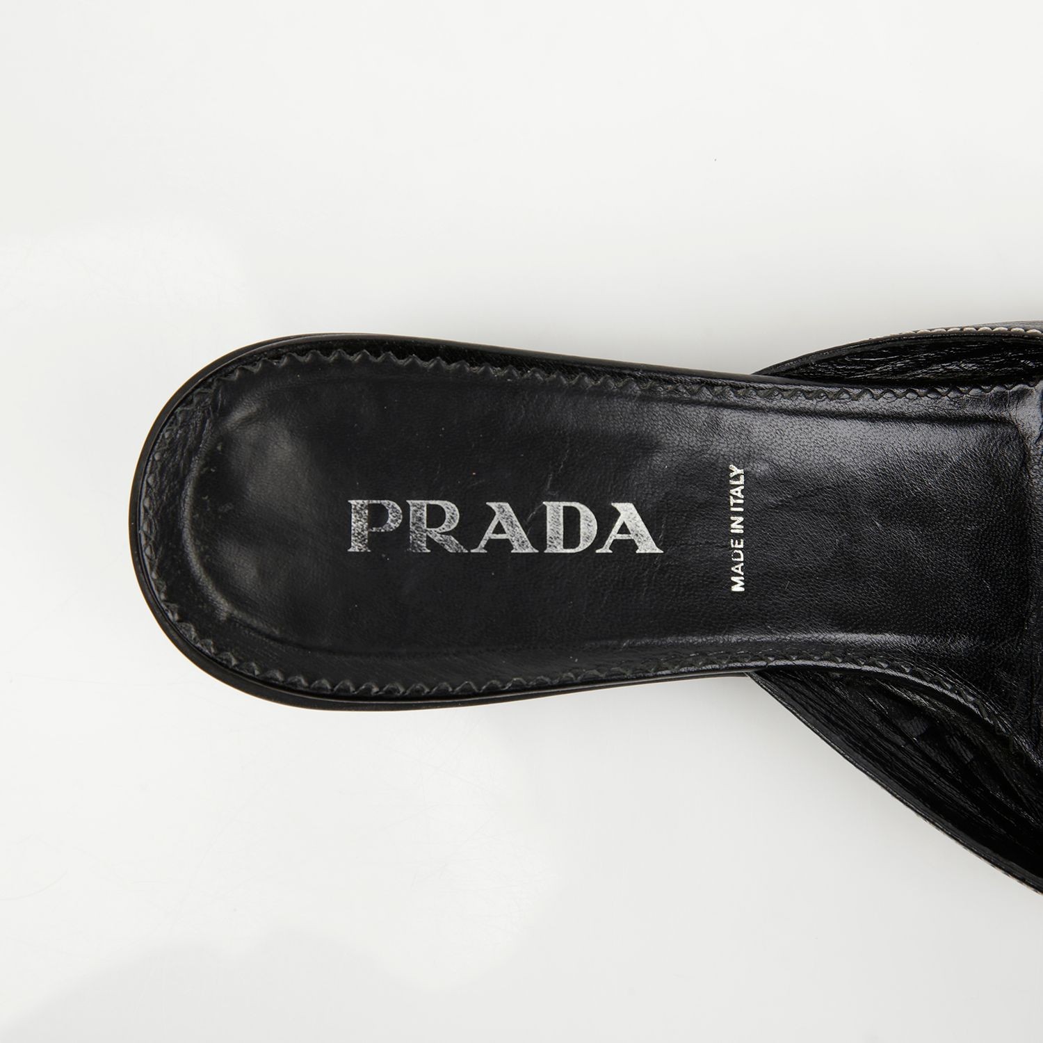 Prada Stiletto Kitten Heel Size 36.5 151644489 thumbnail 14