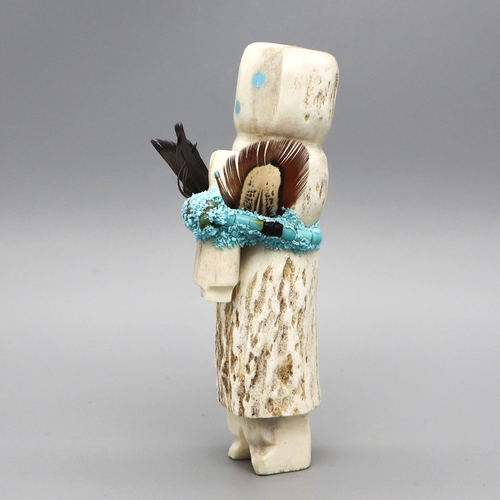 ZUNI - GRAND BOIS ALTER DOLL FETICHE par MARVELITA PHILLIPS - AMÉRINDIENNE - Photo 4/5