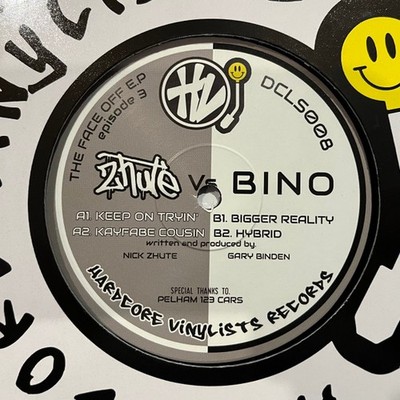 Nick Zhute Vs Bino - The Face Off E.P (Episode 3) - UK 12'' Vinyl - 2021 - Har...