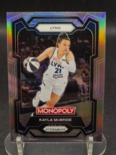 2024 Panini Prizm Monopoly Kayla McBride #61 Silver Prizm