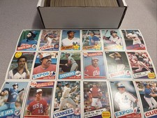 1985 Topps Baseball Partial Set Lot of (442/792) HOFS Stars RCs See Pics