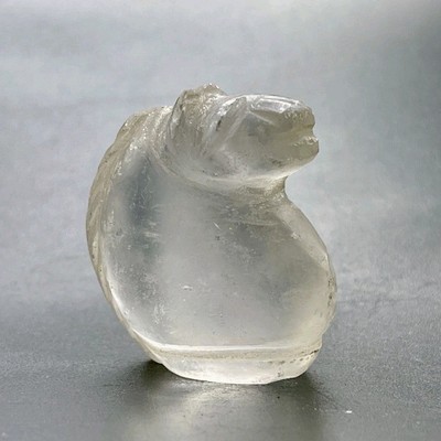 Unique Ancient Near Eastern Rock Crystal Carved Unknown Gaming Piece Chess Piece