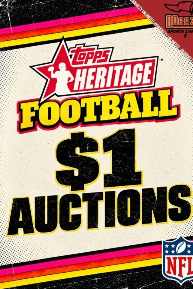 $1 AUCTIONS: Heritage Football