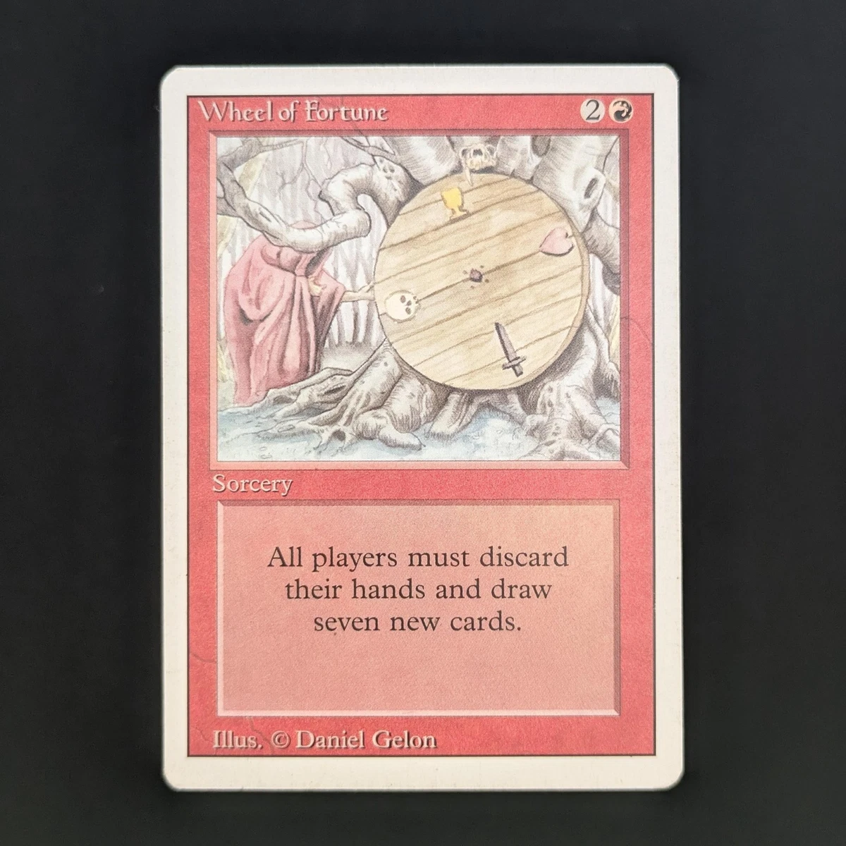 Wheel Of Fortune In Individual Magic: The Gathering Cards for sale